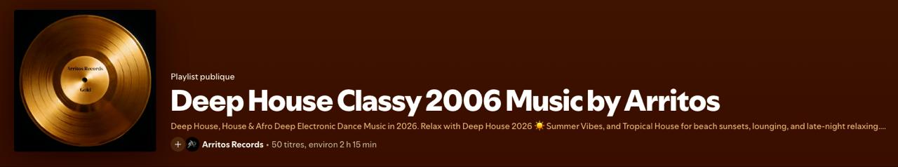 Deep House Classy 2006 Music by Arritos